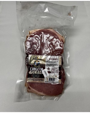 CHULETA AHUMADA CON HUESO 1/2 KILO
